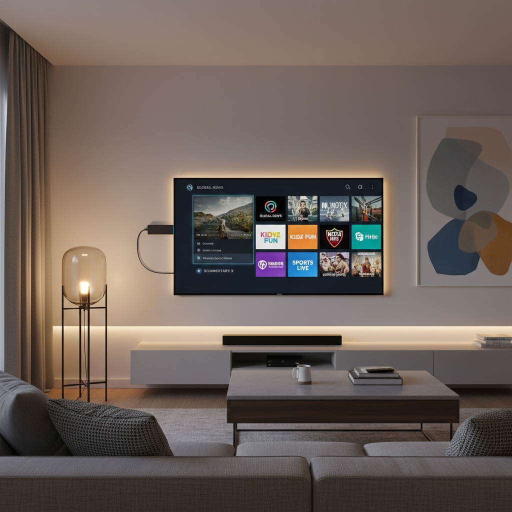 IPTV App auf Amazon Fire TV Stick mit Live-TV und EPG in Deutschland, IPTV Kaufen